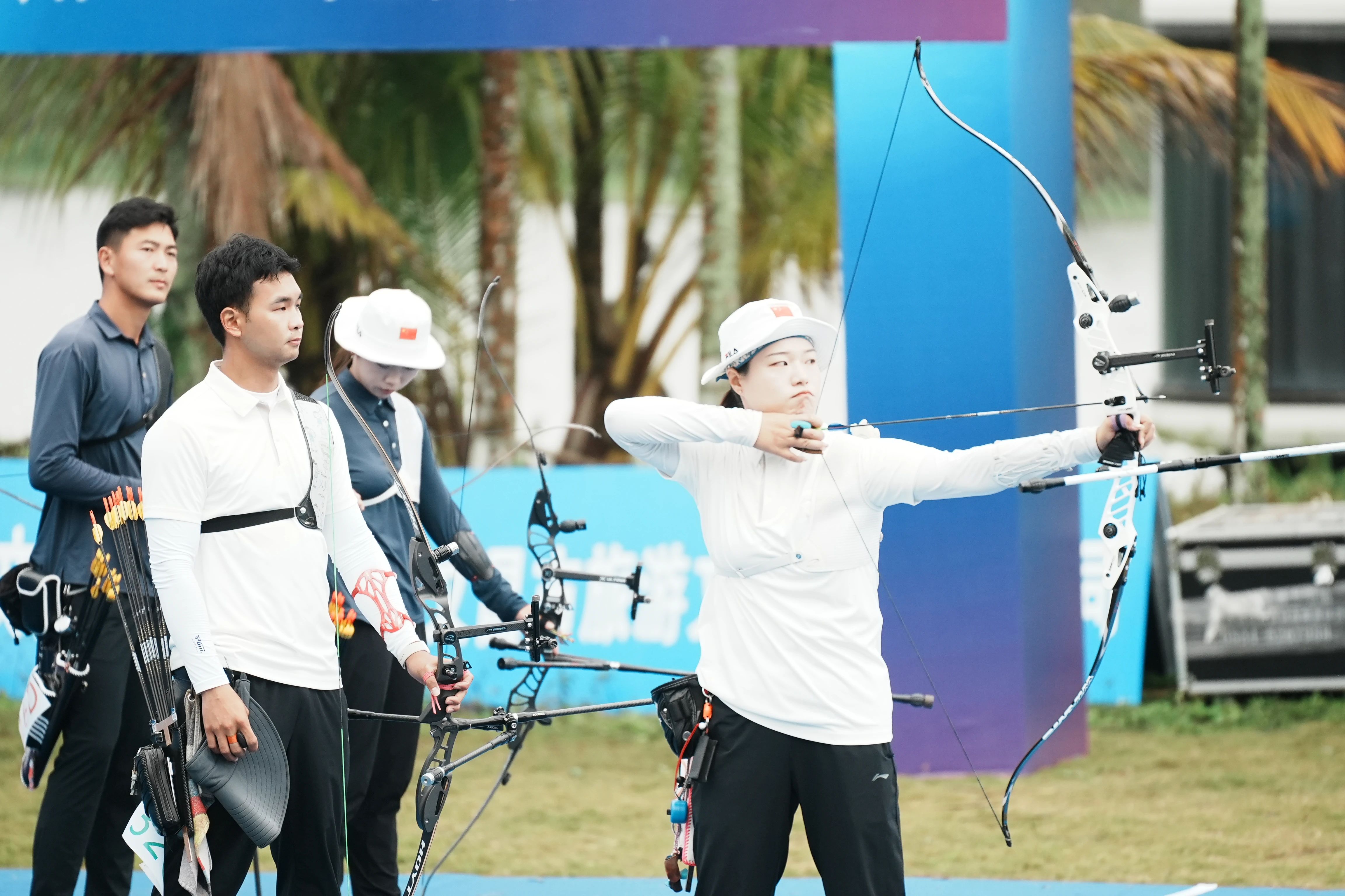 福建射箭队射中全国桂冠